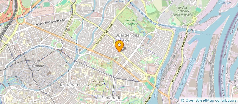 localisation de l'entreprise MONSIEUR JEROME BLAUMEISER à STRASBOURG