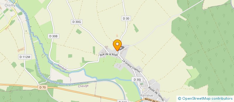 localisation de l'entreprise MONSIEUR JEROME BLAY  RENEVE