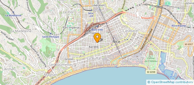 localisation de l'entreprise MONSIEUR JEROME BOCQUET à NICE