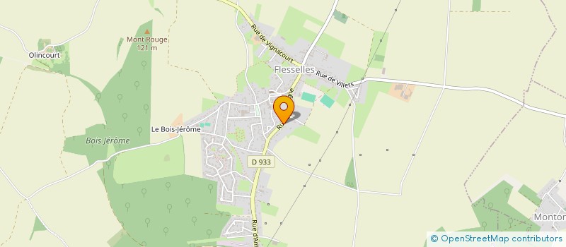localisation de l'entreprise MONSIEUR JEROME BOCQUILLON  FLESSELLES