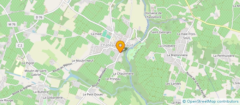 localisation de l'entreprise MONSIEUR JEROME BOCQUILLON à CHATEAU-THEBAUD