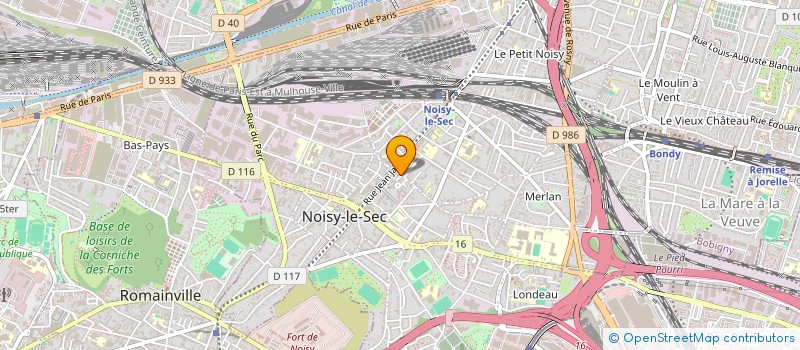 localisation de l'entreprise MONSIEUR JEROME BOINET à NOISY-LE-SEC