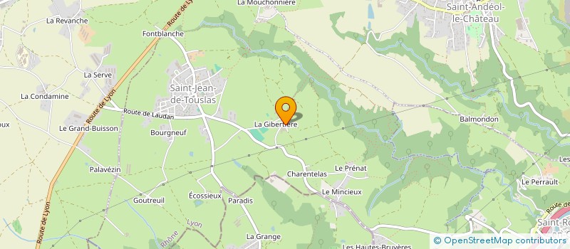 localisation de l'entreprise MONSIEUR JEROME BOIRON  BEAUVALLON