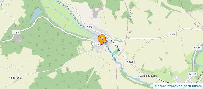 localisation de l'entreprise MONSIEUR JEROME BOISEAU  ANDRYES