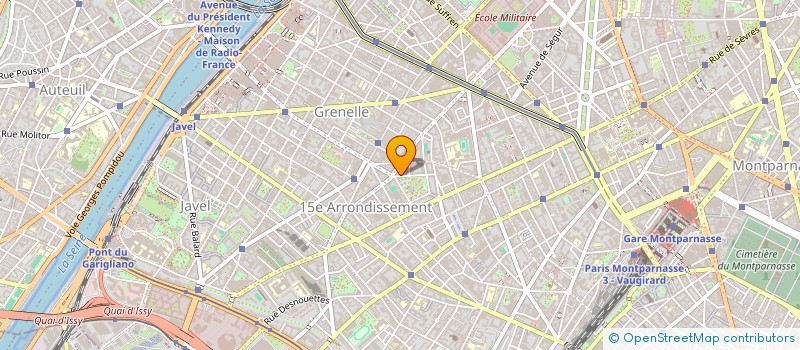 localisation de l'entreprise MONSIEUR JEROME BOISLAIGUE  PARIS