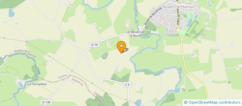 localisation de l'entreprise MONSIEUR JEROME BOISSE  AUVERS LE HAMON