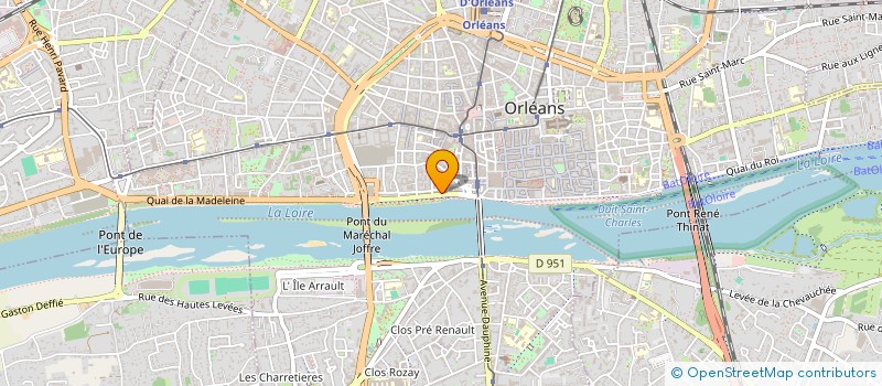 localisation de l'entreprise MONSIEUR JEROME BOISSONNADE  LA CANOURGUE