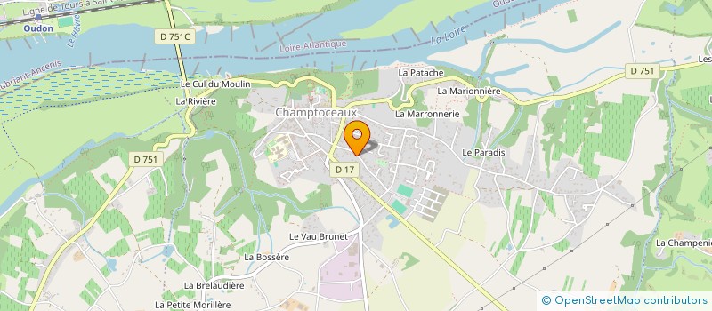 localisation de l'entreprise MONSIEUR JEROME BONNEAU à OREE-D'ANJOU