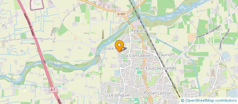 localisation de l'entreprise MONSIEUR JEROME BONNET  ORANGE