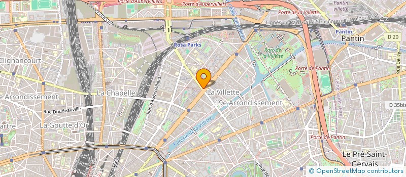 localisation de l'entreprise MONSIEUR JEROME BOREL  PARIS