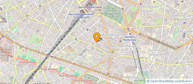 localisation de l'entreprise MONSIEUR JEROME BORENSTEIN  PARIS