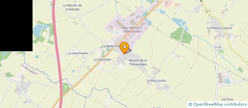 localisation de l'entreprise MONSIEUR JEROME BORTOLOTTO à ESSARTS-EN-BOCAGE
