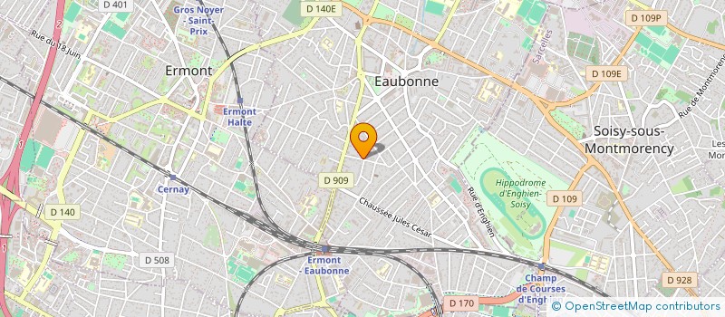 localisation de l'entreprise MONSIEUR JEROME BOUCHER à EAUBONNE
