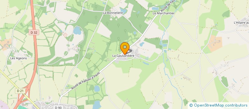 localisation de l'entreprise MONSIEUR JEROME BOUCHERIT  LA GARNACHE