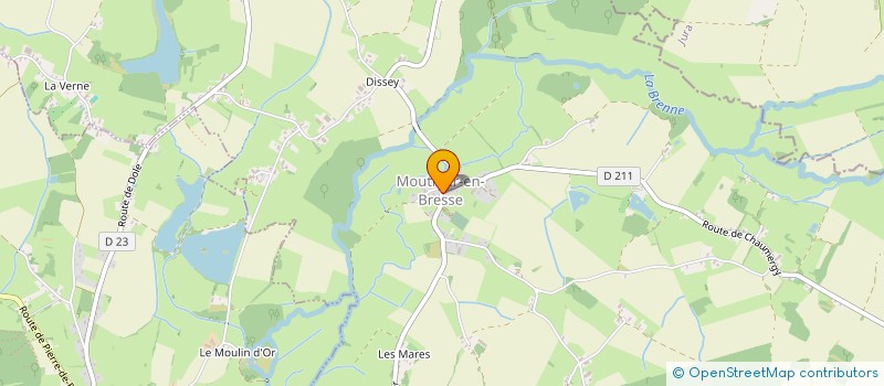 localisation de l'entreprise MONSIEUR JEROME BOUCHEZ à MOUTHIER-EN-BRESSE