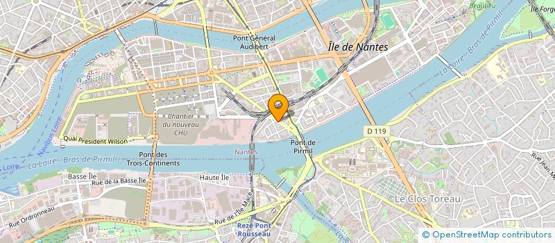 localisation de l'entreprise MONSIEUR JEROME BOUCHEZ à NANTES