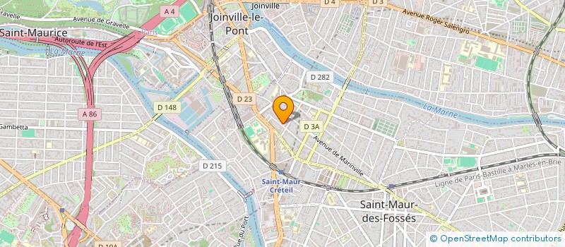 localisation de l'entreprise MONSIEUR JEROME BOUCHON à SAINT-MAUR-DES-FOSSES