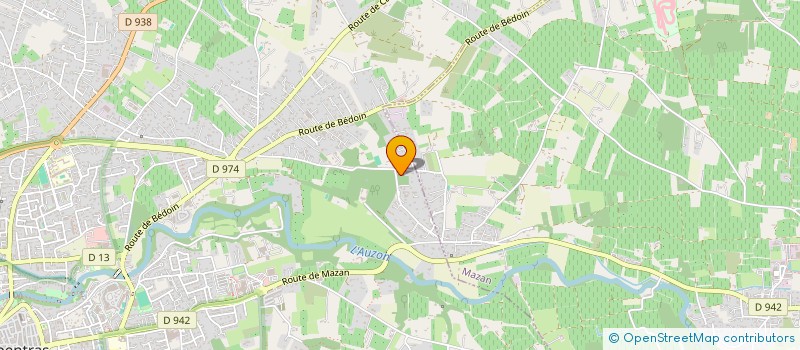 localisation de l'entreprise MONSIEUR JEROME BOUDIN  CARPENTRAS