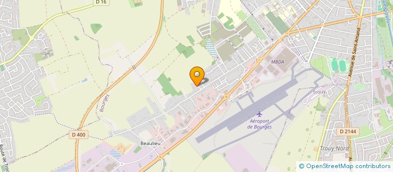 localisation de l'entreprise MONSIEUR JEROME BOUDOU  BOURGES