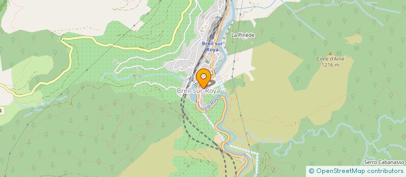 localisation de l'entreprise MONSIEUR JEROME BOUERI  BREIL-SUR-ROYA