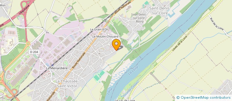 localisation de l'entreprise MONSIEUR JEROME BOUILLAT  LA CHAUSSEE-SAINT-VICTOR