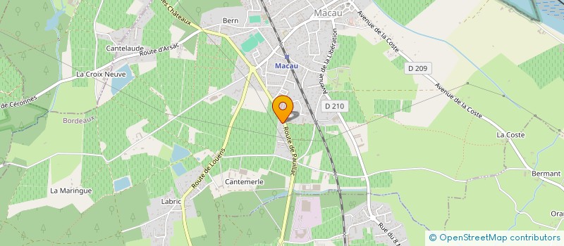 localisation de l'entreprise MONSIEUR JEROME BOUJASSON  MACAU