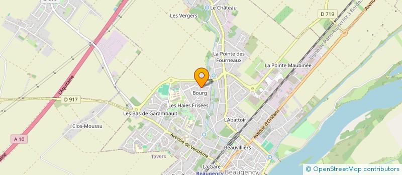 localisation de l'entreprise MONSIEUR JEROME BOULARD à BEAUGENCY