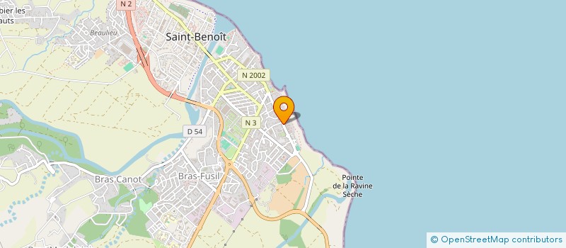 localisation de l'entreprise MONSIEUR JEROME BOULEVART  SAINT-BENOIT