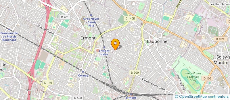 localisation de l'entreprise MONSIEUR JEROME BOULLEAUX à EAUBONNE