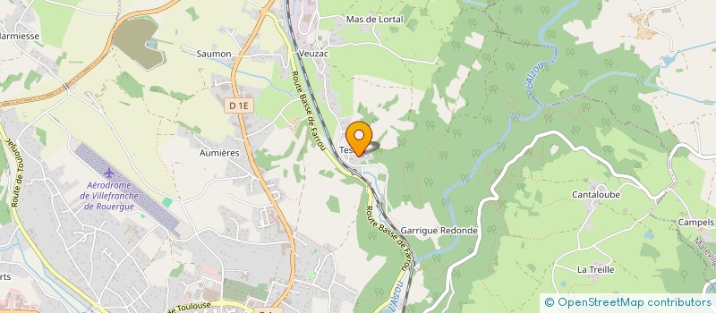 localisation de l'entreprise MONSIEUR JEROME BOUSQUET  VILLEFRANCHE-DE-ROUERGUE