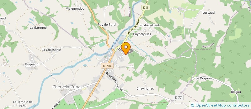 localisation de l'entreprise MONSIEUR JEROME BOUSQUET à CHERVEIX-CUBAS