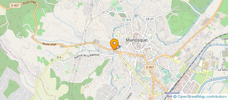 localisation de l'entreprise MONSIEUR JEROME BOUTIGNY à MANOSQUE