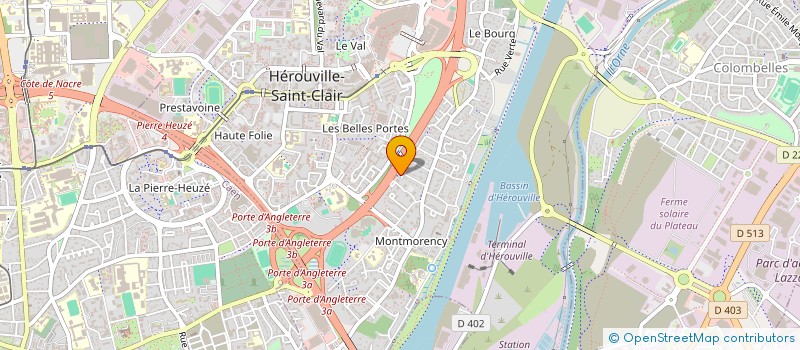 localisation de l'entreprise MONSIEUR JEROME BOUTILLIER à HEROUVILLE-SAINT-CLAIR