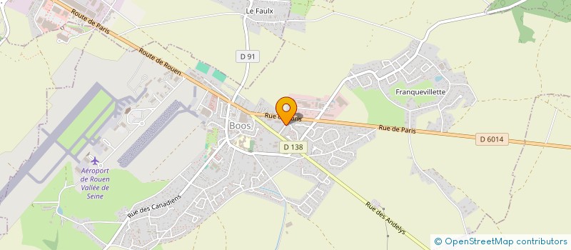 localisation de l'entreprise MONSIEUR JEROME BOUTON  BOOS