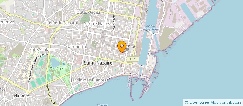 localisation de l'entreprise MONSIEUR JEROME BOUTRUCHE  SAINT-NAZAIRE