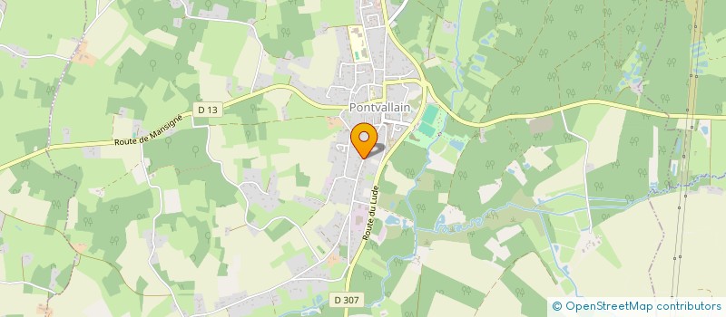 localisation de l'entreprise MONSIEUR JEROME BOUTTEVIN  PONTVALLAIN