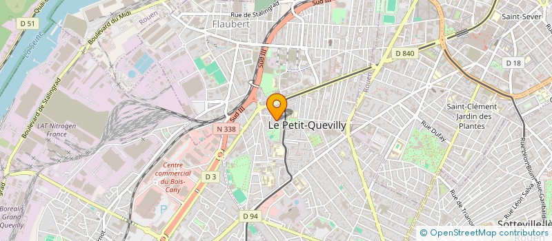 localisation de l'entreprise MONSIEUR JEROME BOYAVAL à LE PETIT-QUEVILLY