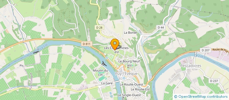 localisation de l'entreprise MONSIEUR JEROME BOZOUL à PUY L'EVEQUE