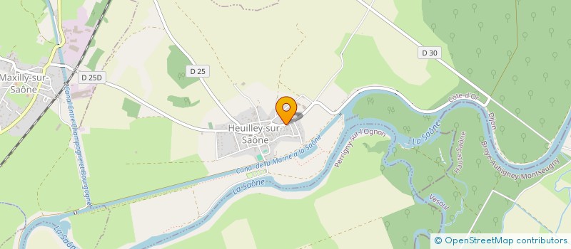 localisation de l'entreprise MONSIEUR JEROME BRASSEUR à HEUILLEY-SUR-SAONE