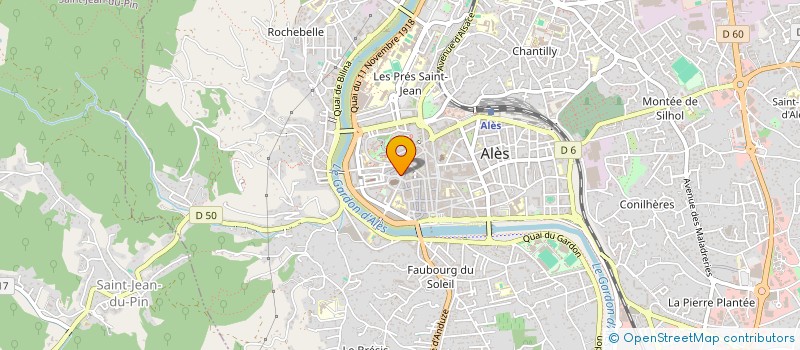 localisation de l'entreprise MONSIEUR JEROME BREMENT  ALES