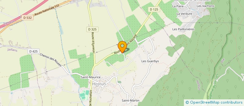 localisation de l'entreprise MONSIEUR JEROME BRENAT  EYMEUX