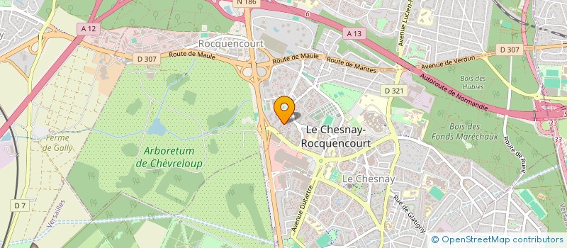 localisation de l'entreprise MONSIEUR JEROME BRESSON  VERSAILLES
