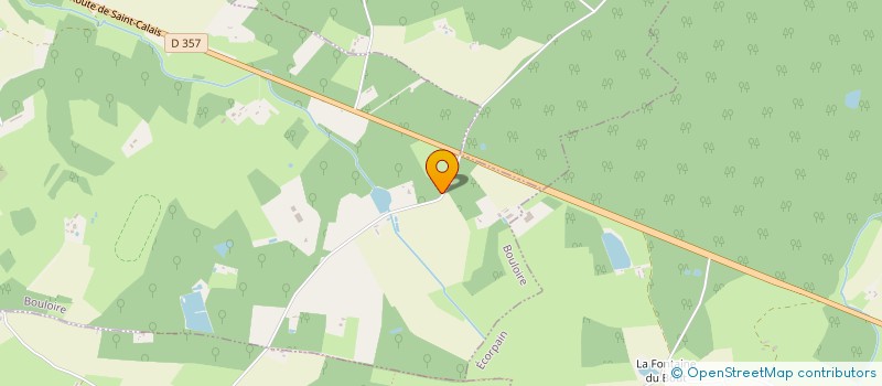 localisation de l'entreprise MONSIEUR JEROME BRETON  BOULOIRE