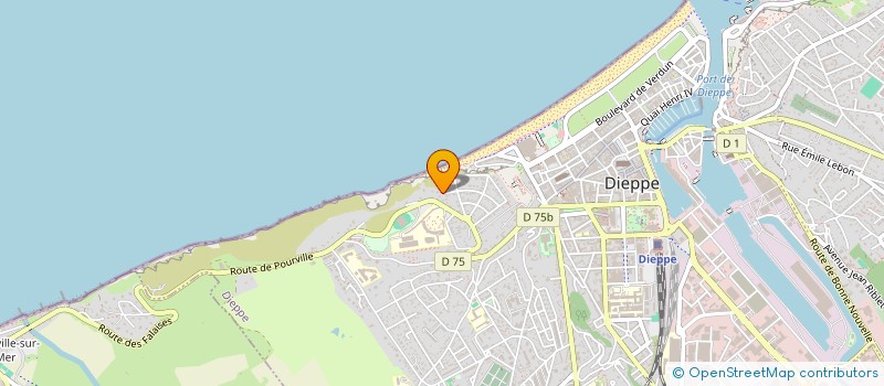 localisation de l'entreprise MONSIEUR JEROME BREUIL  DIEPPE