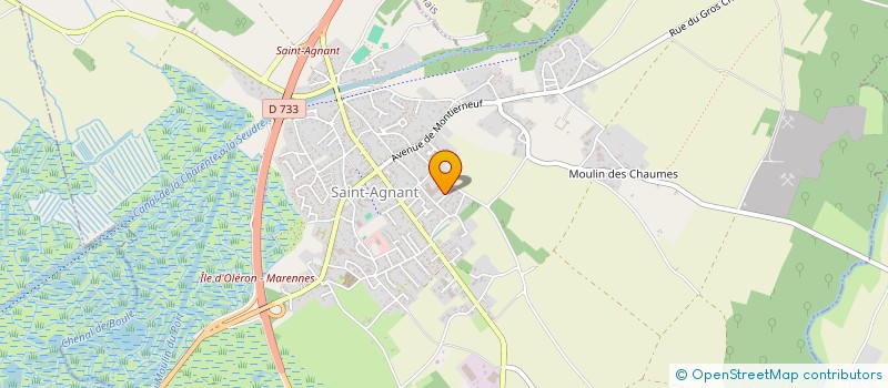 localisation de l'entreprise MONSIEUR JEROME BREUIL  BEAUGEAY