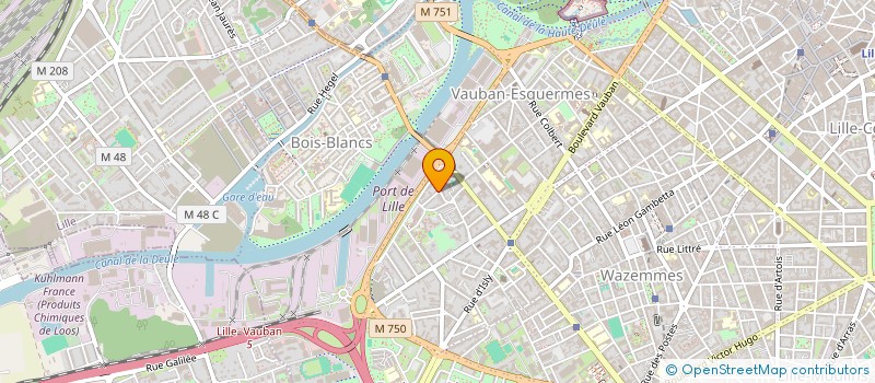 localisation de l'entreprise MONSIEUR JEROME BRIEZ  COQUELLES