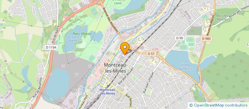 localisation de l'entreprise MONSIEUR JEROME BRISSEAULT à MONTCEAU-LES-MINES