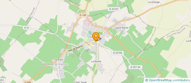 localisation de l'entreprise MONSIEUR JEROME BRISSON  ARCHIAC