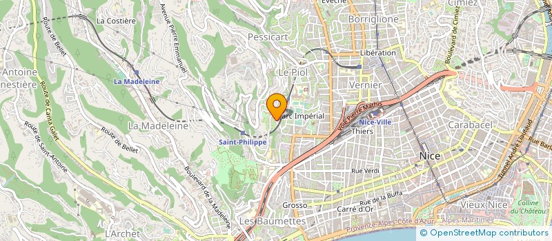 localisation de l'entreprise MONSIEUR JEROME BRIVET à NICE