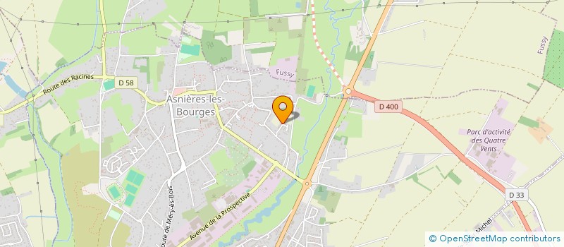 localisation de l'entreprise MONSIEUR JEROME BRODY  BOURGES